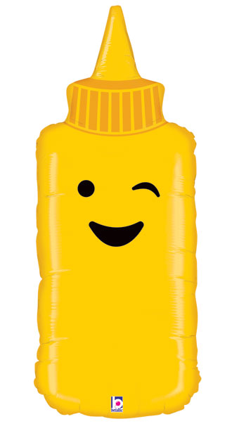 LRG SHP MUSTARD BOTTLE 35 (D)