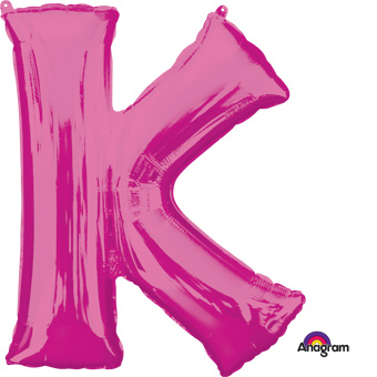 LRG SHP LETTER K PINK ANAGRAM 33 (PKG)(D) sale