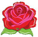 LRG SHP MIGHTY BRIGHT RED ROSE 29