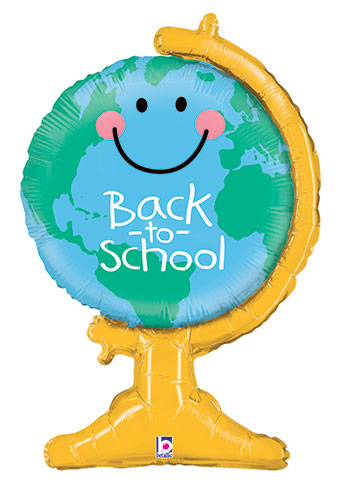 LRG SHP BACK TO SCHOOL GLOBE 33 (PKG)(D) sale