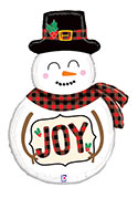 LRG SHP PLAID SNOWMAN 39 (D) sale