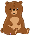 LRG SHP WOODLAND BEAR 34 (PKG)