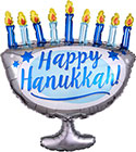 LRG SHP HAPPY HANUKKAH MENORAH 29 (D) sale