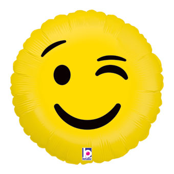 18C EMOJI WINK (PKG)