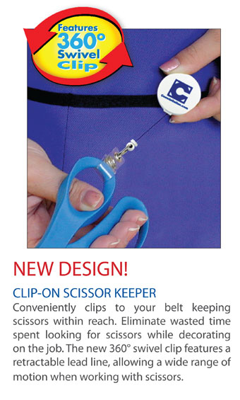 SCISSOR KEEPER (4PK) WITH SWIVEL DESIGN