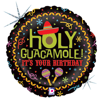 18C HOLY GUACAMOLE ITS YOUR BIRTHDAY (HOLO)(PKG)