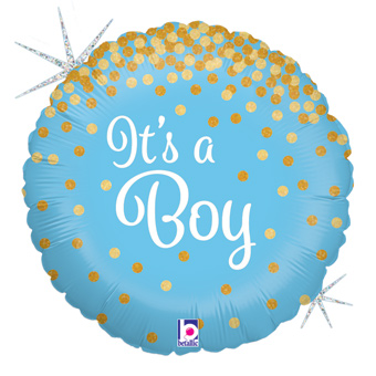 18C GLITTERING IT'S A BOY (HOLO)