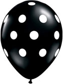 11C POLKA DOTS BIG ONYX BLACK (BAG 50)