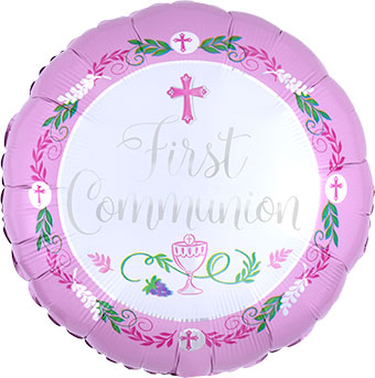 18C FIRST COMMUNION PINK (D) sale