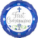 18C FIRST COMMUNION BLUE (D) sale