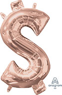 MIN SHP SYMBOL DOLLAR ($) ROSE GOLD CONSUMER INFL.(PKG)(D)