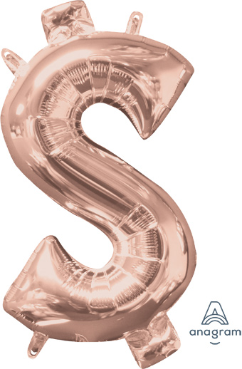 MIN SHP SYMBOL DOLLAR ($) ROSE GOLD CONSUMER INFL.(PKG)(D)