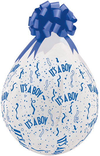 18NU IT'S A BOY ARD CLEAR BLUE INK (BAG 25)(D)