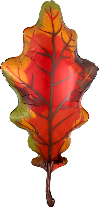 LRG SHP FALL ORANGE OAK LEAF 42 (D) sale