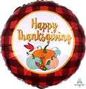 18C HAPPY THANKSGIVING PLAID (D) sale