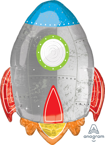 LRG SHP BLAST OFF ROCKET 29 (PKG)