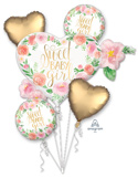 BOUQUET FLORAL SWEET BABY GIRL (PKG)