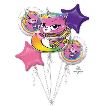 BOUQUET RAINBOW BUTTERFLY UNICORN KITTY (PKG)(D) sale