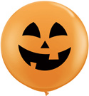 3C PUMPKIN JOLLY JACK ORANGE (PACK2)