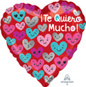 18H TE QUIERO MUCHO HEART FACES (D) sale