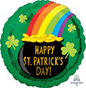 18C ST. PATRICK'S POT OF GOLD (D) sale