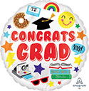 18C CONGRATS GRAD FUN ICONS (PKG)(D) sale