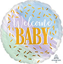 18C WATERCOLOR WELCOME BABY (D) sale