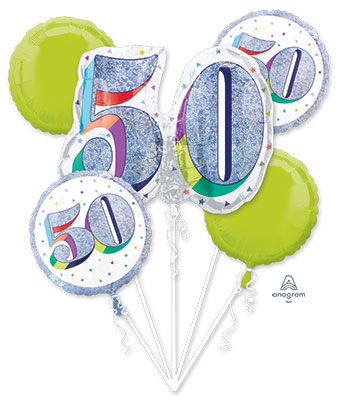 BOUQUET HB 50 HERE'S TO YOUR BIRTHDAY (HOLO)(PKG)(D) sale