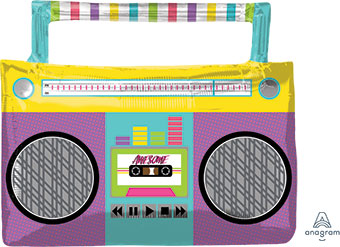 LRG SHP RADIO BOOMBOX 27 (PKG)