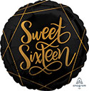 18C ELEGANT SWEET SIXTEEN BLACK (D) sale