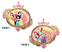 LRG SHP PRINCESSES MIRROR CLUSTER 34 (PKG)