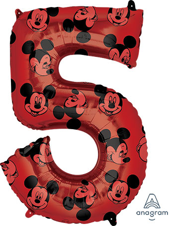 LRG SHP NUMBER 5 MICKEY MOUSE FOREVER 34 (PKG)(D) sale