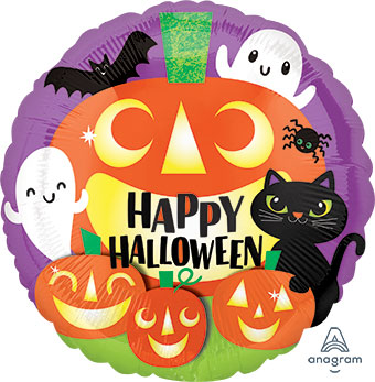 18C HAPPY HALLOWEEN FRIENDS (PKG)(D) sale