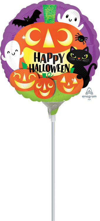 9C HAPPY HALLOWEEN FRIENDS AIR FILL ONLY (D) sale