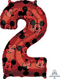 LRG SHP NUMBER 2 MICKEY MOUSE FOREVER 26 (PKG)