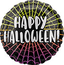 18VLP HAPPY HALLOWEEN WEBS