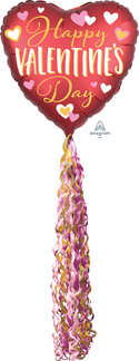 AIRWALKER POM POM HVD LINED WITH GOLD 32 x 84 (POLY)