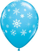 11C SNOWFLAKES & SPARKLES ARD ROBIN'S EGG BLUE (BAG 50)