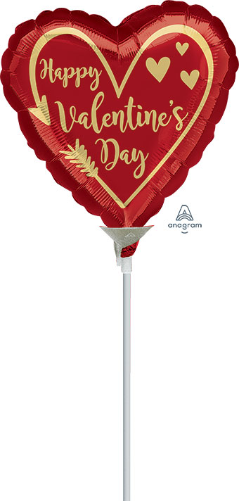 4H HVD ARROW HEART  AIR FILL ONLY (D)