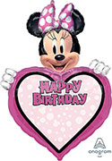 LRG SHP HB MINNIE MOUSE FOREVER PERSONALIZED 33 (PKG)