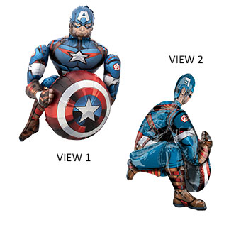 AIRWALKER AVENGERS CAPTAIN AMERICA 39 (PKG)