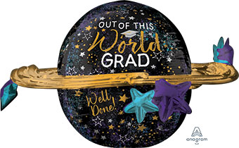 LRG SHP OUT OF THIS WORLD GRAD (ULTRA) 29 (PKG)(D) sale