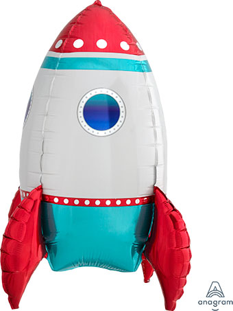 LRG SHP ROCKET SHIP SITTING 21 (ULTRASHAPE)(PKG) AIR FILL