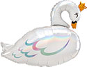 LRG SHP IRIDESCENT SWAN (HOLO) 29 (PKG)(D)