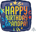 18SQ HB GRANDPA BLUE RAINBOW (PKG)(D)