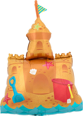 LRG SHP SANDCASTLE WITH PAIL & SHOVEL 30 (D) sale