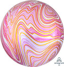 ORBZ MARBLEZ PINK (POLYBAG)(SOLD IN 3'S)