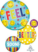 LRG SHP FEEL BETTER SOON BUBBLES 28 (PKG)