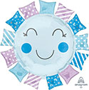 LRG SHP BABY BLUE SUNSHINE 24 (PKG)(D) sale