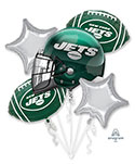 FOOTBALL BOUQUET NEW YORK JETS (PKG)